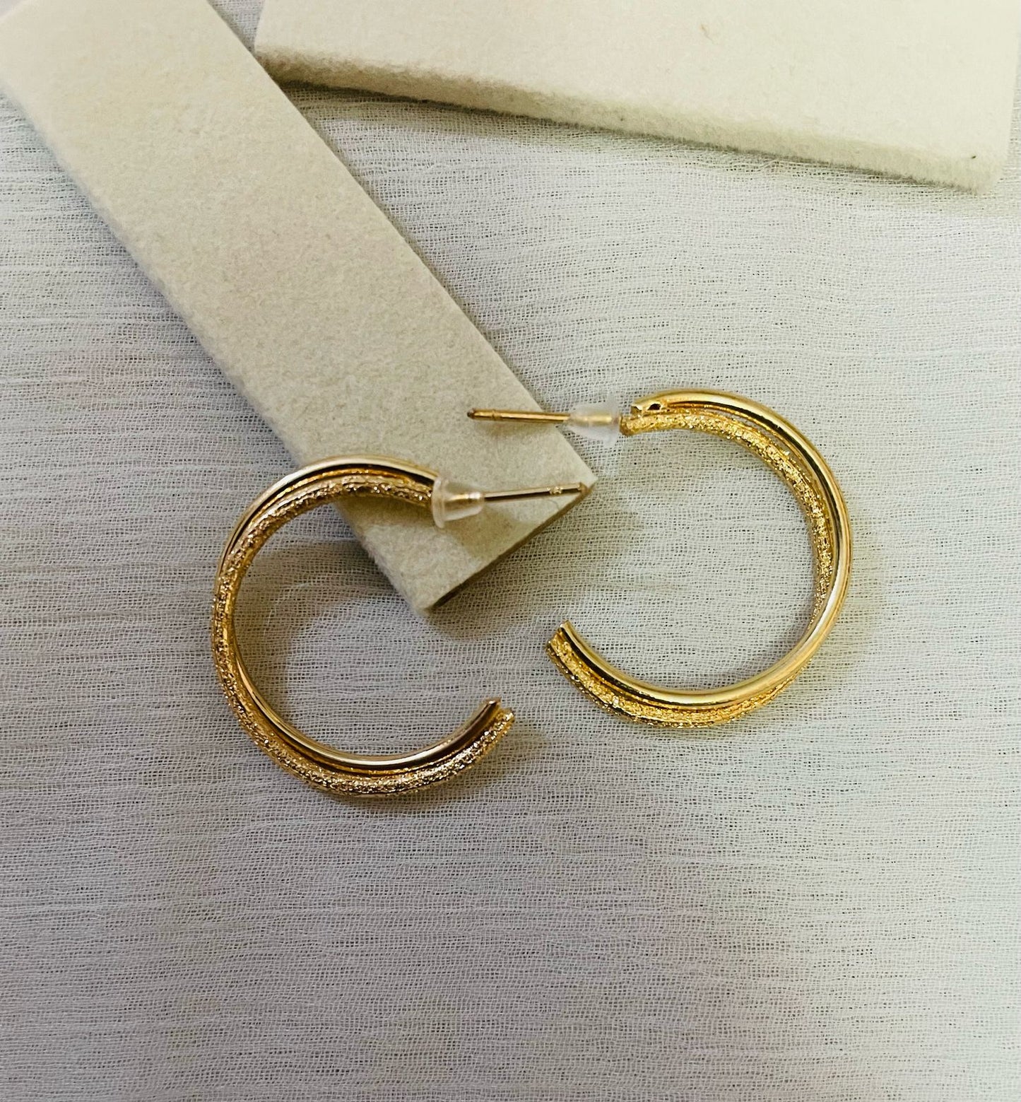 Glitter Hoops