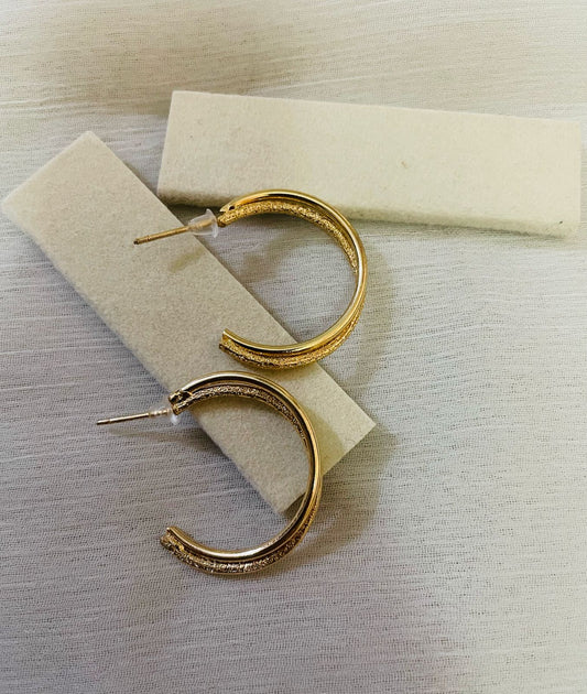 Glitter Hoops